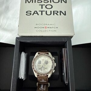 Omega MoonSwatch Mission to Saturn Watch